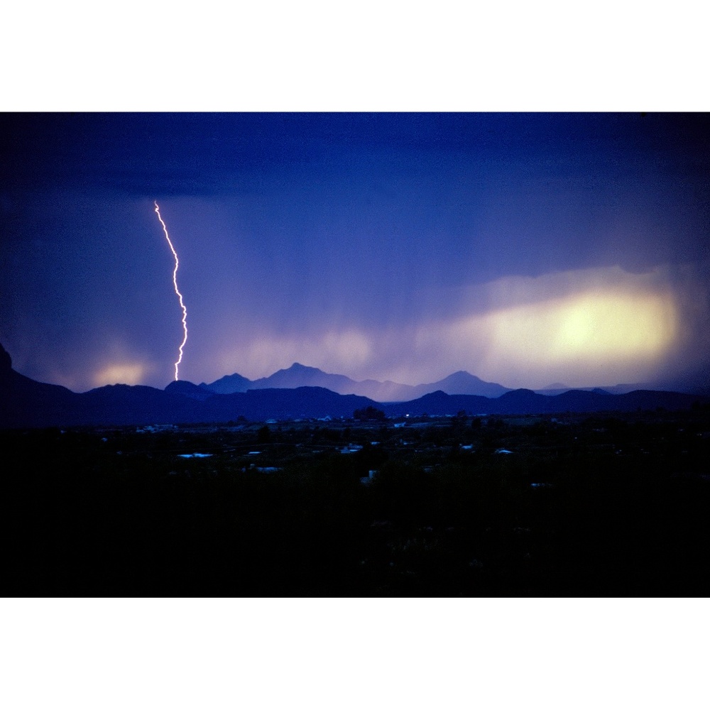 Thunderstorm in Az. 8x10 photograph